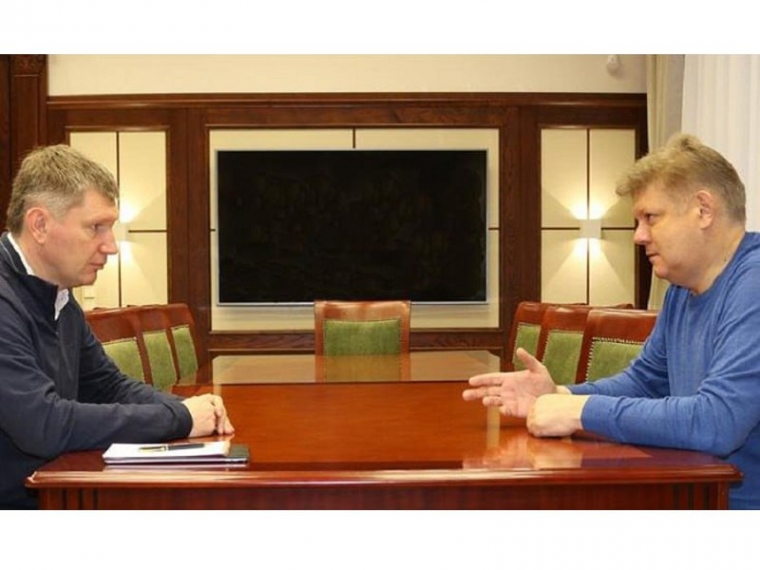 Полпред Анатолий Серышев встретился с министром экономического развития РФ Максимом Решетниковым