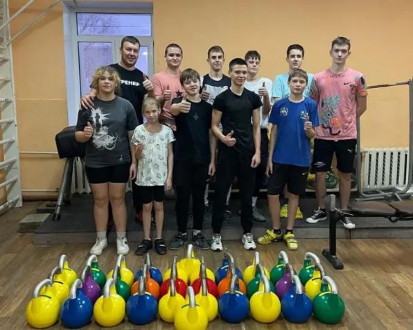 Одесским гиревикам купили новые гири