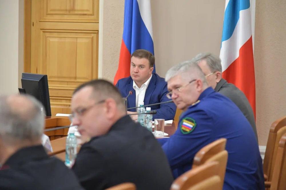 Ситуацию по паводку на севере области Виталий Хоценко обсудил на внеочередном заседании с членами межведомственной комиссии