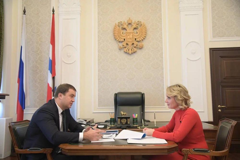 Виталий Хоценко и Мария Львова-Белова обсудили вопросы соблюдения и защиты прав детей